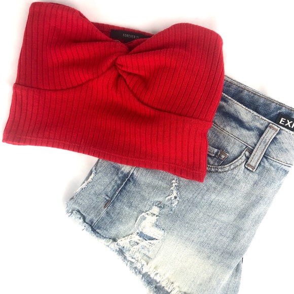 ✰ 3/$20 Forever 21 Knit Tube Top - Picture 4 of 4